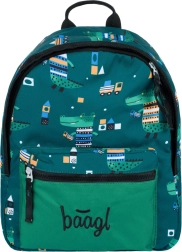 Pirmskolas mugursoma BAAGL krokodils