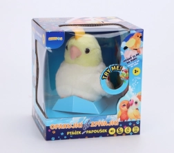 Atkārtojošs un dziedošs rotaļu papagailis STEPPOS