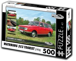 Retro auto puzle Wartburg 353 Tourist 1976, 500 gabali