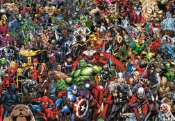 Collectible Puzzle 1000 Pieces Compact Puzzle Marvel