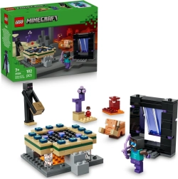 LEGO Minecraft Ceļojums caur Netheru un Endu portāliem