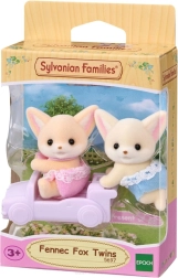 Sylvanian Families tuksneša lapsu dvīņi ar ratiņiem