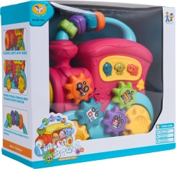 Interaktīvs vilcieniņš pašiem mazākajiem ar skaņām un gaismām