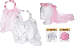 Karnevāla galvas lenta ar plīvuru