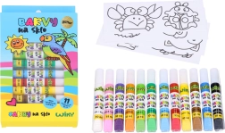 Gliterkrāsas stiklam 11+1, 10 ml