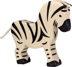 Koka zebras figūriņa Holztiger – 1 gabals
