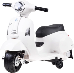 Bērnu elektriskais skūteris VESPA – Balts