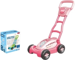 Rozā burbuļu pļāvējs ar apgaismojumu