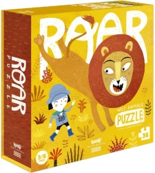 Londji puzle Savvaļas dzīvnieki 36 gab.