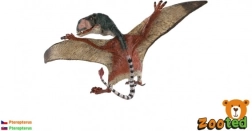 Lidojoša pterozaura modelis
