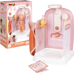 Smoby Baby Nurse dušas komplekts lellēm līdz 40 cm ar piederumiem