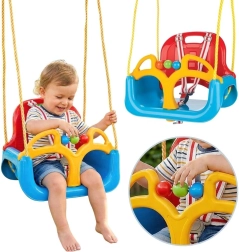 Woopie 3-in-1 Children's Swing, Blue