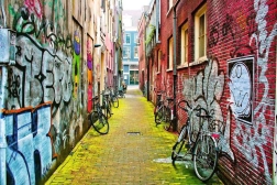 Ravensburger puzle Street Art Amsterdamā 3000 gabaliņi