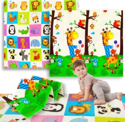 Humbi divpusēja saliekamā XPE putu paklājiņš 200 × 180 × 1 cm