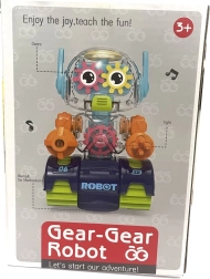 Robots ar gaismas un skaņas efektiem bērniem
