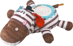 Nakts debesu projektors Zebra ar mūziku 35 cm
