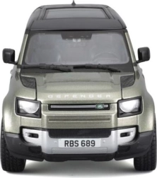 Metāla modelis Bburago 1:24 Land Rover Defender 110 zaļš