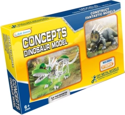 Metāla konstruktoru komplekts dinozaurs Styracosaurus 192 detaļas
