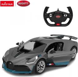 Bugatti Divo sudraba RC auto 1:14 no Rastar
