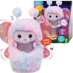 Curlimals Flutter Wonders lācītis Bella interaktīva mīkstā rotaļlieta 18 cm