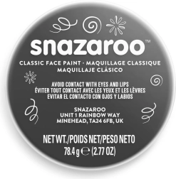 Snazaroo melna sejas un ķermeņa krāsa 75 ml
