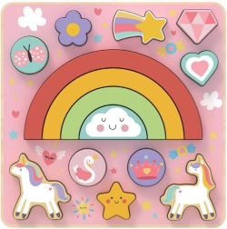 Līdzsvara puzle Vienradzis 2 vienā