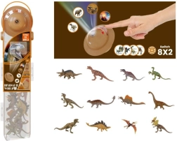 Plejo dinozauru projektors ar figūriņu komplektu