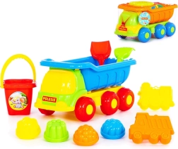 Sand truck set with accessories