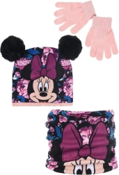 Minnie Hat, Neck Warmer and Gloves