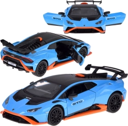 Metāla modelis LAMBORGHINI Huracán STO 1:32 ar skaņu un gaismu