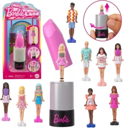 Mattel Mini Barbie Land – pārsteigums lūpukrāsā Barbie vai Ken