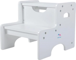 Bērnu koka pakāpiens-taburete ar 2Kids Toys soli
