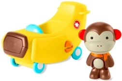 Skip Hop Zoo rotaļlieta 2v1 banāna lidmašīna ar pērtiķīti Marshall 2+