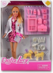 Lelle Lucy veterinārārste rozā
