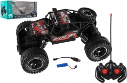 RC bezceļu auto 26 cm ar uzlādējamu komplektu un apgaismojumu