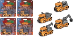 Friction-Powered Construction Vehicle 8.5 cm