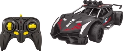 RC auto 1:14 ar miglas efektu, melns