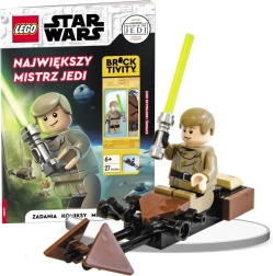 LEGO Star Wars The Greatest Jedi Master – interactive book with Luke Skywalker minifigure