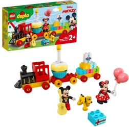 LEGO DUPLO Disney dzimšanas dienas vilciens ar MIKI, MINNI un PLUTO
