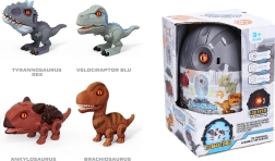 Dinozaurs olā ar gaismas un skaņas efektiem – konstruktors