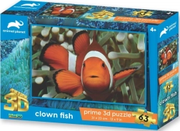 3D puzle klaunzivs, 63 detaļas