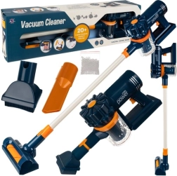 Bērnu stāvvietas putekļsūcējs 2‑in‑1 – zils