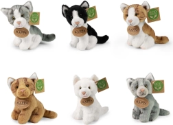 Plīša kaķēns 14 cm ECO Friendly – ekskluzīvs sēdošs kaķēns