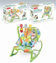 Vibrējošs šūpulītis Lauva – Zelená