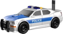 Police car with light and sound effects, 15.5 cm