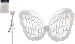Angel wings with magic wand for kids