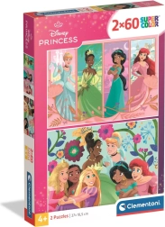 Clementoni puzle Disney princeses 2×60 gabaliņi