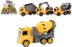 Plastmasas būvlaukuma rotaļauto ar inerci, 10 cm – 3 veidi