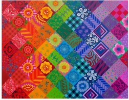 Puzle “Patchworka varavīksne”, 1000 detaļas
