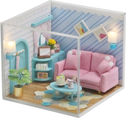 Mājiņas miniatūra “Saulainā viesistaba”
